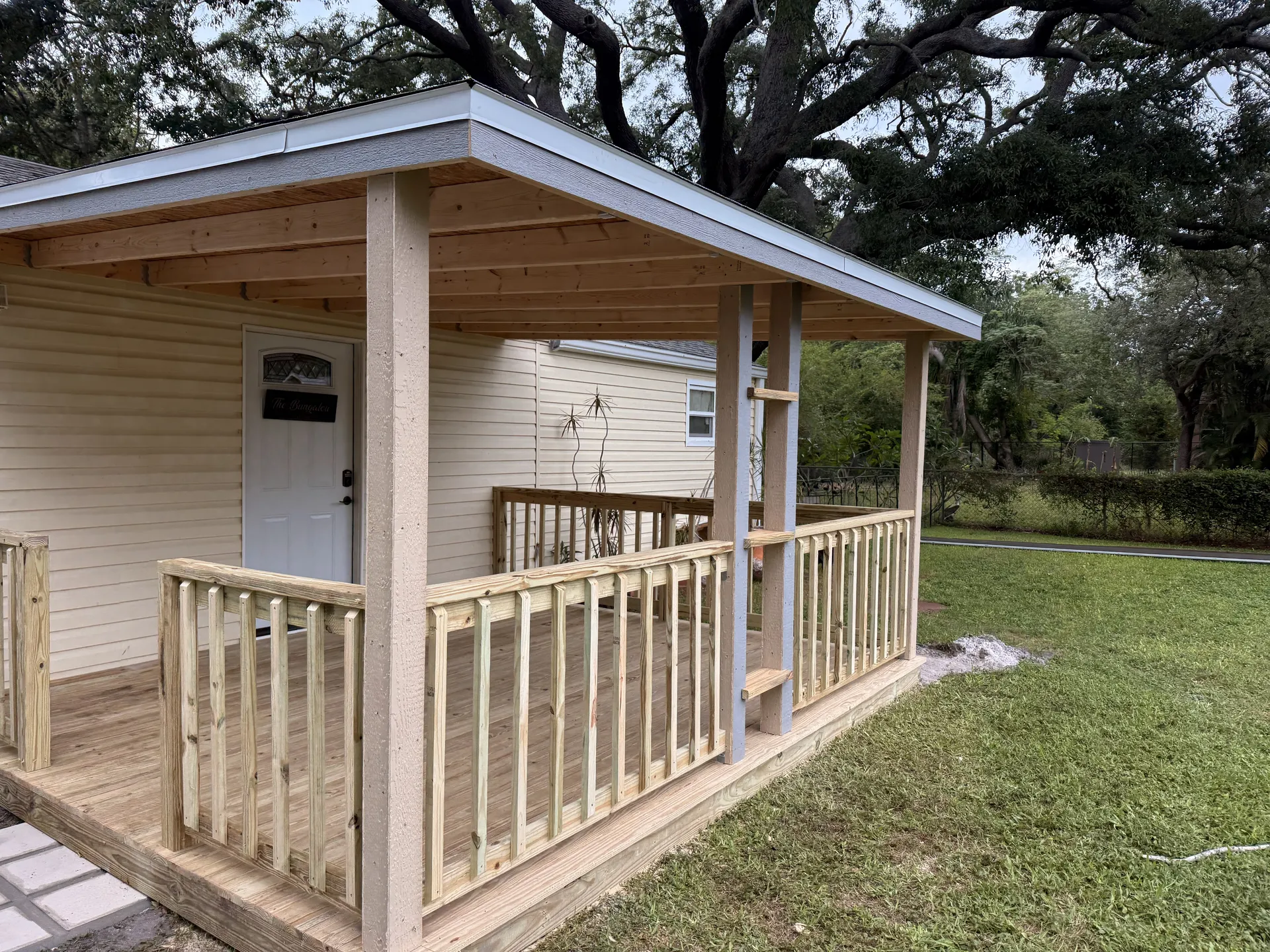 Opened Front Porch