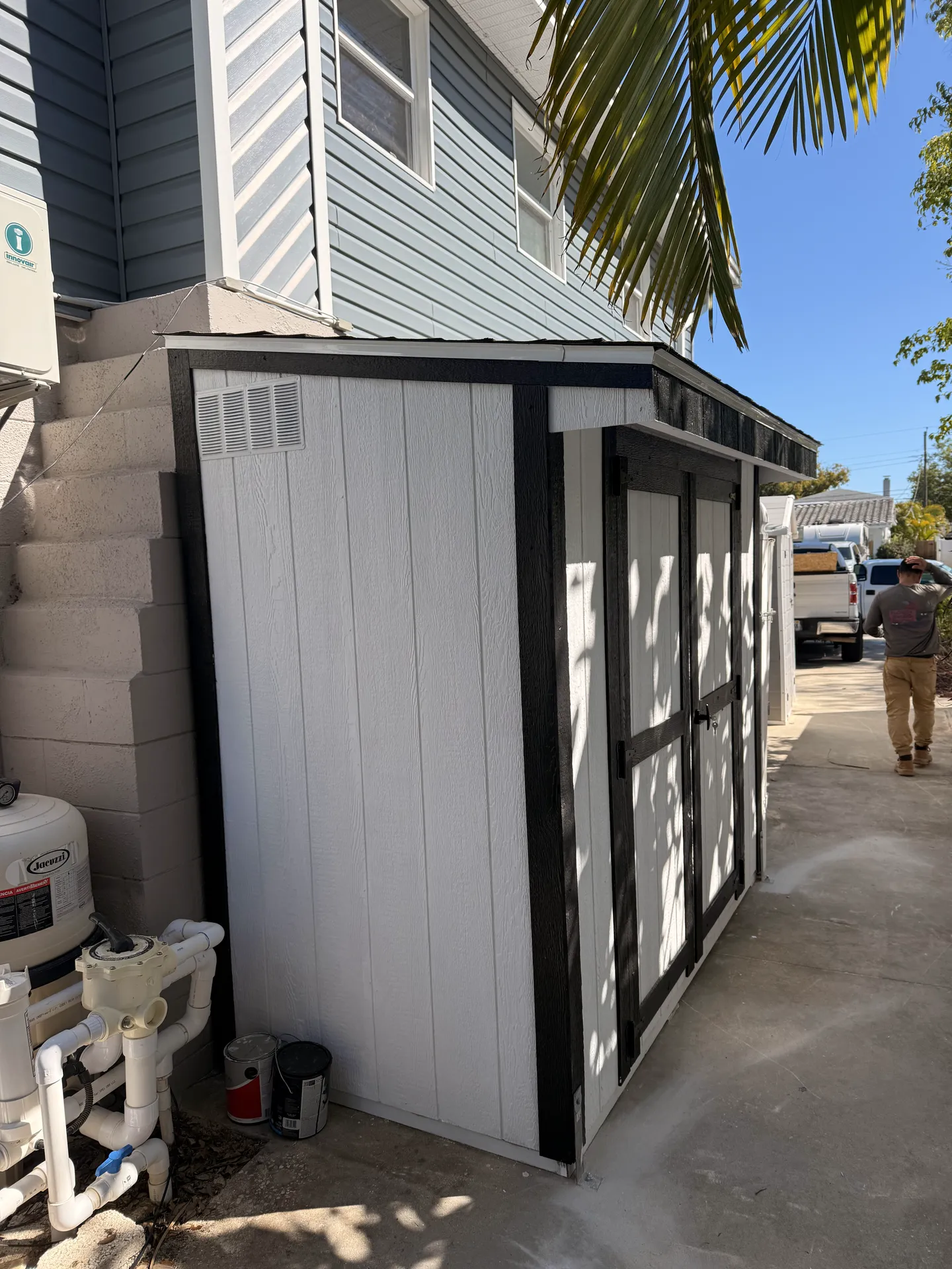 Lean to" Model - Side Wall